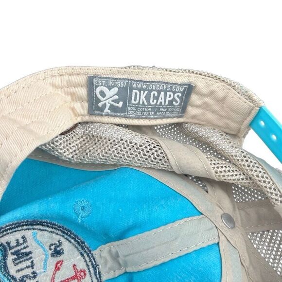 St Augustine FL Florida Stay Salty Hat DK Caps Slouch Mesh Trucker Snap Back - Picture 3 of 5